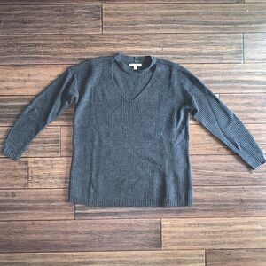 AE Choker Neck Grey Sweater